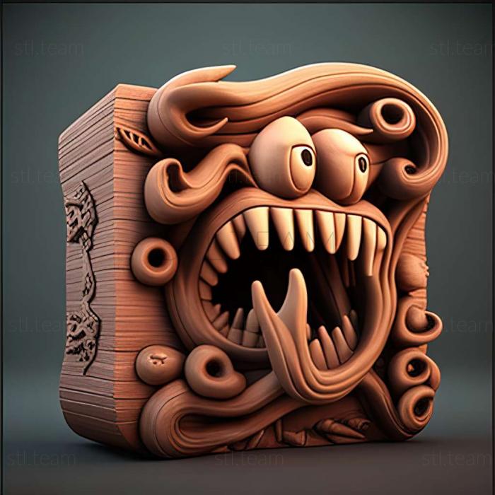 3D model Worms Ultimate Mayhem game (STL)